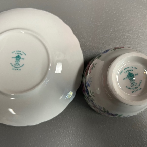 Stafforshire Fine Bone China - Picture 7 of 7